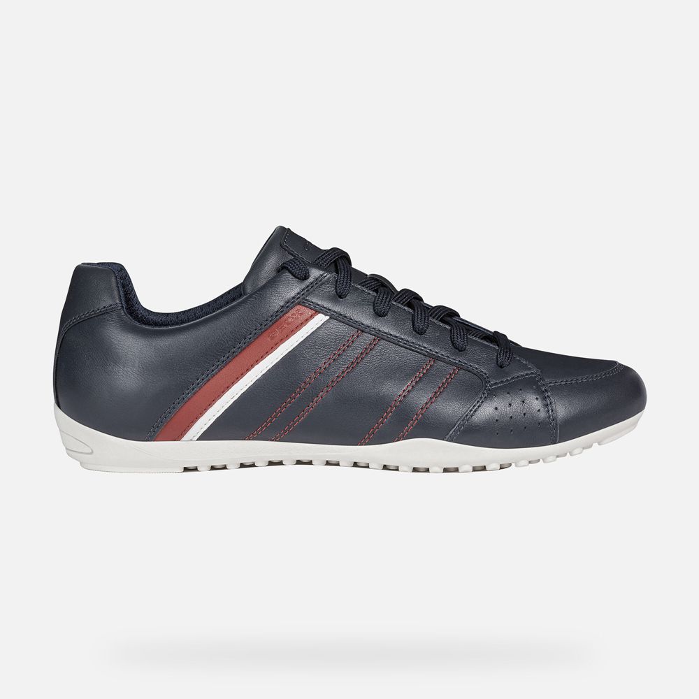 Tenis Geox Homem Azul Marinho - Wells - DYUAZ0574